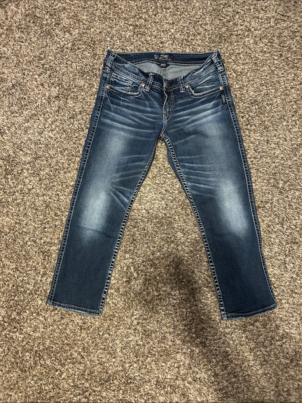Silver jeans Aiko capris